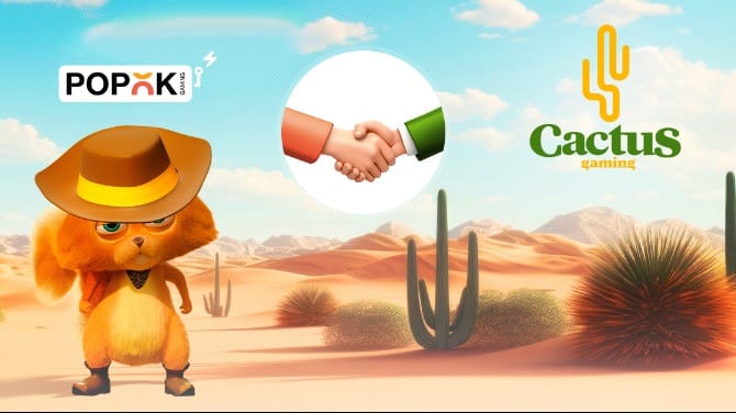 PopOk and Cactus Gaming Forge New Partnership
