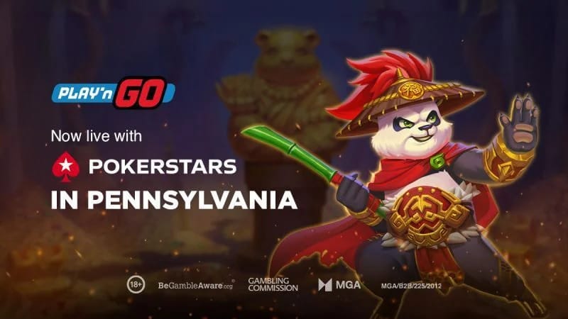 Play’n GO Partners with PokerStars in Pennsylvania