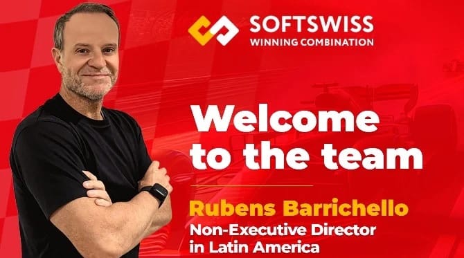 SOFTSWISS Appoints Rubens Barrichello as Non-Executive Director for Latin America