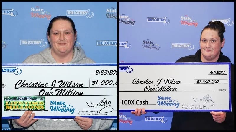 Remarkable Win: Woman Hits Second $1 Million Jackpot in Ten Weeks