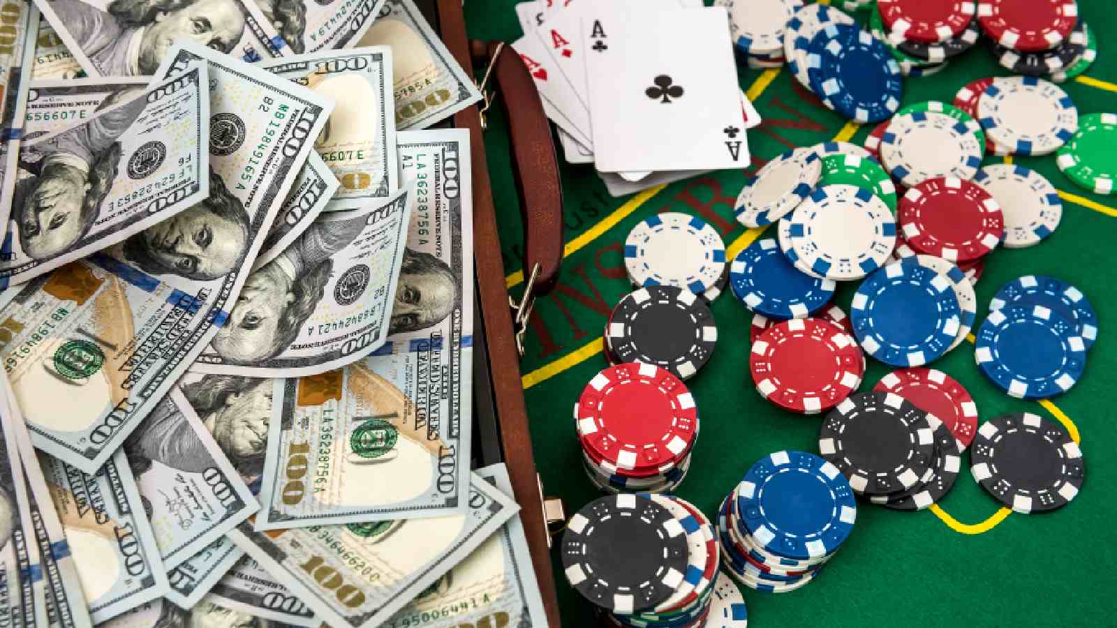 US gambling companies earned almost $635 million in a month