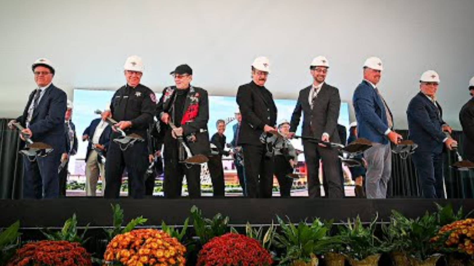 The cornerstone for Hard Rock Casino Rockford has been laid in the US