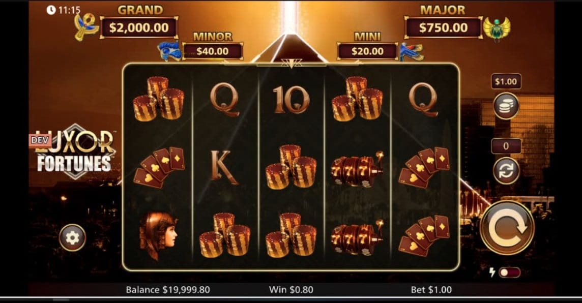 Betmgm Launched A New Slot Based On The Luxor Casino