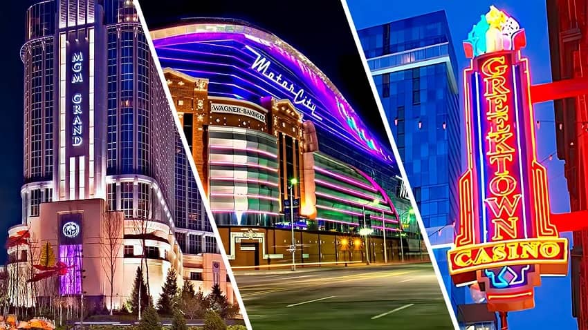 Detroit Casino Revenues Decrease by 8.8% Year Over Year
