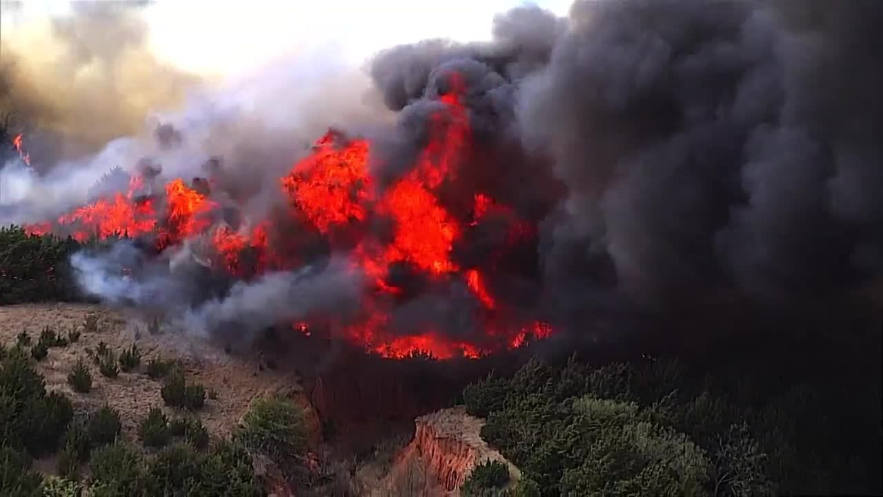 Oklahoma Wildfires Prompt Evacuation of Two Casinos